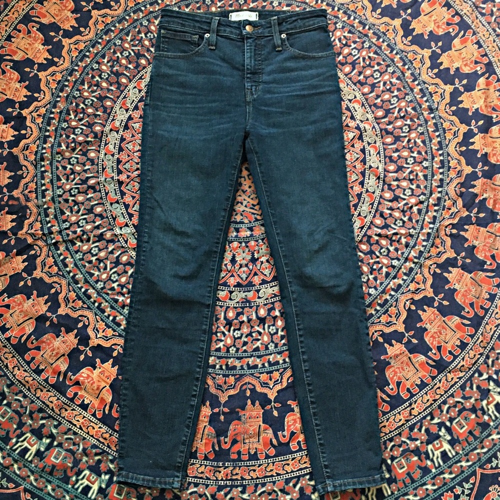 Madewell Curvy High Rise Skinny Petite Jeans